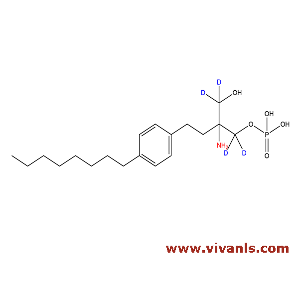 Stable Isotope Labeled Compounds-Fingolimod Phosphate D4-1663332304.png